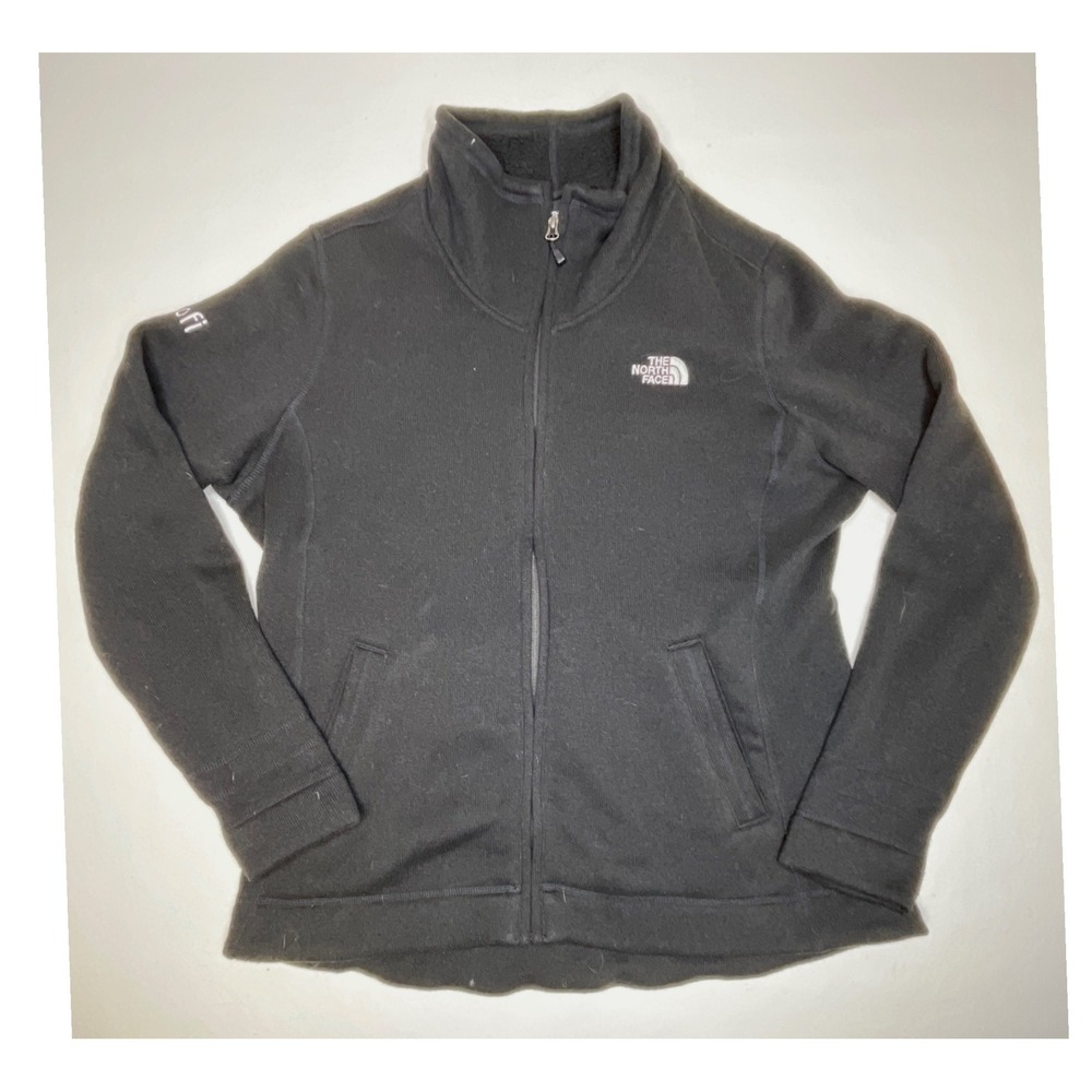 The North Face Women Jacket Maggie Full Zip Fleece XL Black
